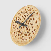 Ruw wit ronde klok (Hoek)