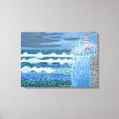 Ruw Zee canvas Afdruk (Voorkant)