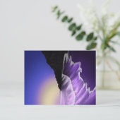 Ruw zee en sterrenhemel briefkaart (Staand voorkant)