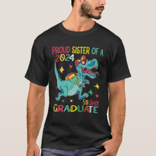 Ruw zuster A klasse 2024 5e klasse Afstuderen di T-shirt