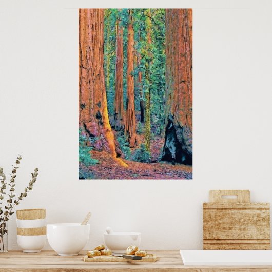 Ruwbomen faa24 poster (Keuken)