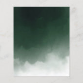 Ruwbruine Eucalyptus botanische waterverf (Achterkant)