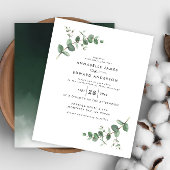 Ruwbruine Eucalyptus botanische waterverf