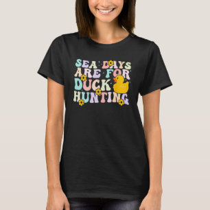 Ruwdagen Zee zijn bedoeld voor het jagen op eenden T-shirt