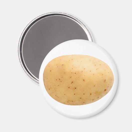 Ruwe aardappel magneet (Voorkant / Achterkant)