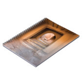 Ruwe aarde trap notitieboek (Linkerzijde)
