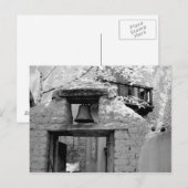 Ruwe adobe bel in entree, Santa Fe, New Briefkaart (Voorkant / Achterkant)