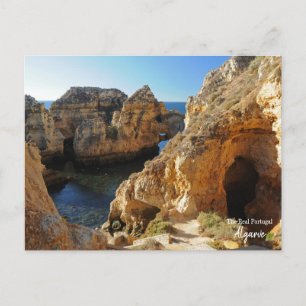 Ruwe Algarve, Portugal Briefkaart