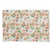 Ruwe Bamboe Bloemen Daisy Shamrocks Boerderij Kussensloop (Voorkant-Links)