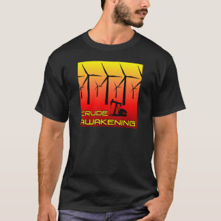 Ruwe bewustwording - Mannen donker T-shirt