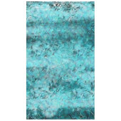 Ruwe blauwe neonpapier tafelkleed (Voorkant)