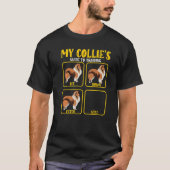 ruwe collie gids voor training voor collie moeders t-shirt (Voorkant)