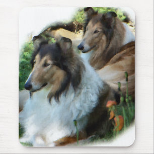 Ruwe Collie Gift of Art Muismat