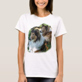 Ruwe Collie Gift of Art T-shirt (Voorkant)