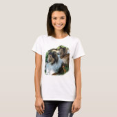 Ruwe Collie Gift of Art T-shirt (Voorkant volledig)