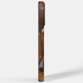Ruwe Collie in herfstbladeren val inspireert Case-Mate iPhone Case (Achterkant / Rechts)