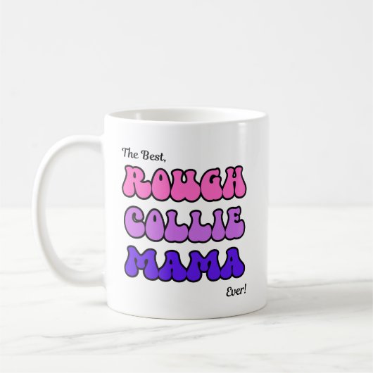Ruwe Collie Mama Koffiemok (Links)