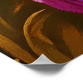 Ruwe Collie op een peddel: een Schilderachtig avon Poster (Hoek)