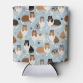 Ruwe Collie Paws en Botten Blikjeskoeler (Voorkant)