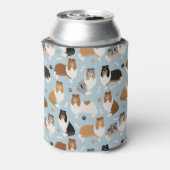 Ruwe Collie Paws en Botten Blikjeskoeler (Blikje Achterkant)