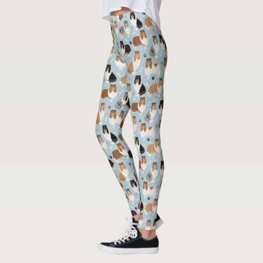 Ruwe Collie Paws en Botten Leggings (Links)