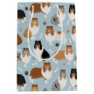 Ruwe Collie Paws en Botten Medium Cadeauzakje