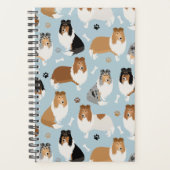 Ruwe Collie Paws en Botten Planner (Voorkant)