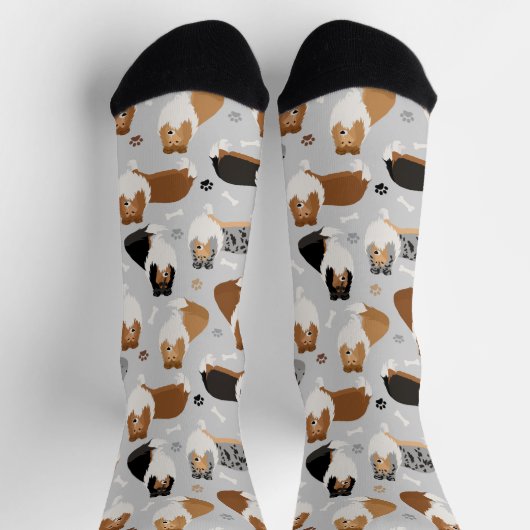 Ruwe Collie Paws en Botten Socks Sokken (Top)