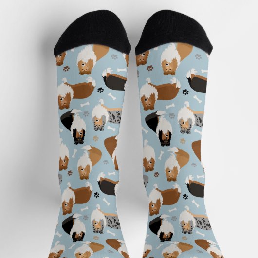 Ruwe Collie Paws en Botten Socks Sokken (Top)