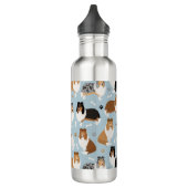 Ruwe Collie Paws en Botten Waterfles (Links)