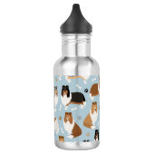Ruwe Collie Paws en Botten Waterfles (Links)