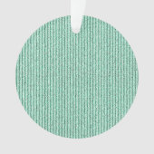 Ruwe Corduroy strepen in bladgroen Ornament (voorkant)