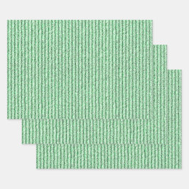 Ruwe corduroy strepen in limoengroen inpakpapier vel