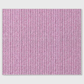 Ruwe Corduroy strepen in warm roze Cadeaupapier (Vlak)