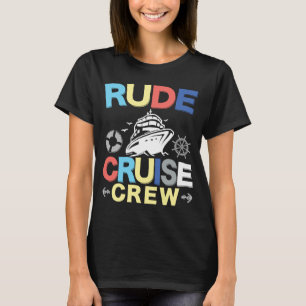 Ruwe cruiseschepen cruiseschepen t-shirt