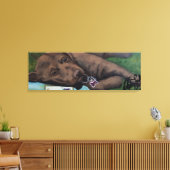 Ruwe Dag Canvas Afdruk (Insitu (Woonkamer))