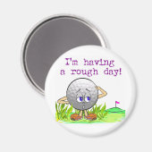 Ruwe dag magneet (Voorkant / Achterkant)