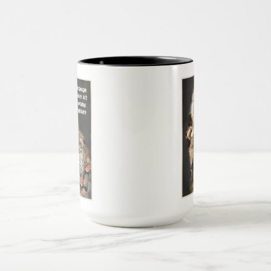 Ruwe Dag op het werk Beste? Mok (Midden)