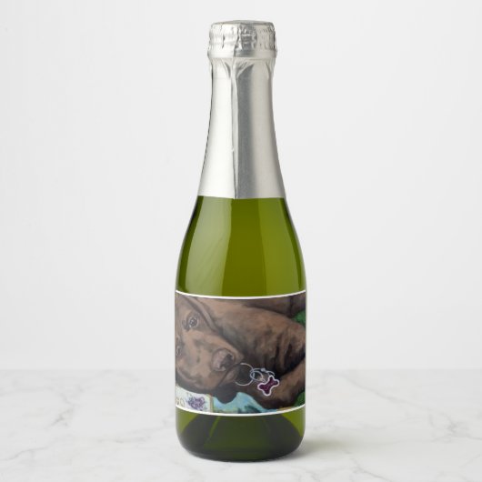 Ruwe Dag Sparkling Wijnetiket (Voorkant)