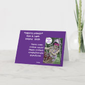 Ruwe dag voor ooikaart kaart (Achterkant)