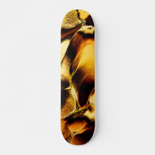 Ruwe duinen in verbrand goud persoonlijk skateboard