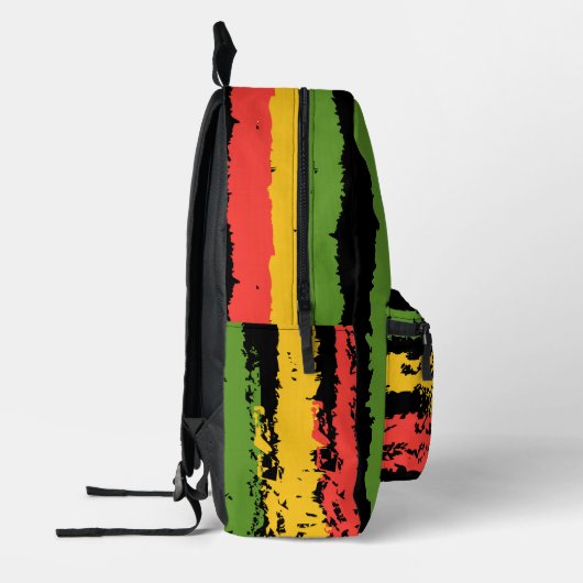 Ruwe en robuuste Rasta Stripe Cut en Naaien Tas (Links)