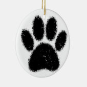 Ruwe en vervormde kleurenafdrukken keramisch ornament (Rechts)