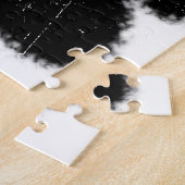 Ruwe en vervormde kleurenafdrukken legpuzzel (Zijkant)