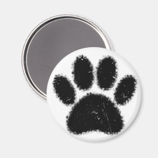 Ruwe en vervormde kleurenafdrukken magneet (Voorkant / Achterkant)