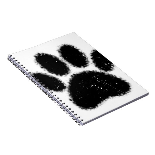 Ruwe en vervormde kleurenafdrukken notitieboek (Rechterzijde)