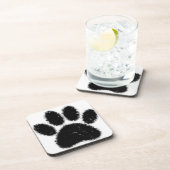 Ruwe en vervormde kleurenafdrukken onderzetter (Rechterzijde)