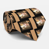 Ruwe en vloeiende Collie Lovers Stropdas (Opgerold)