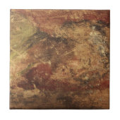 Ruwe en weetherde gestroomlijnde textuur tegeltje (Voorkant)