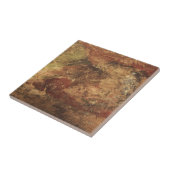 Ruwe en weetherde gestroomlijnde textuur tegeltje (Zijkant)